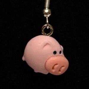 Pig Earrings, Pig Lover, Pig Jewelry, Gift Idea, Farm Earrings, Hog Earrings